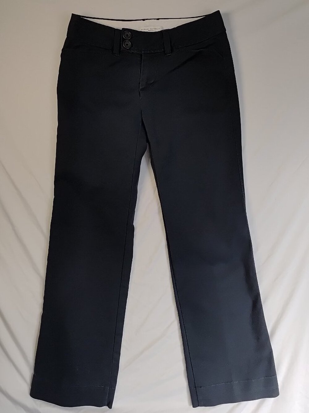 Banana Republic Martin Black Trousers SIze 0 Stretch